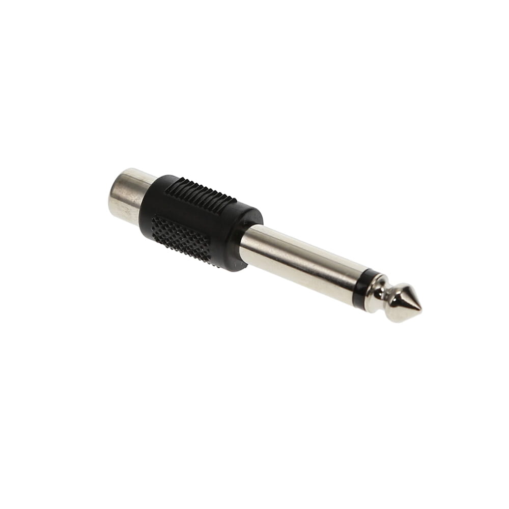 1/4 inch Mono Plug to RCA Jack Adapter 1/4 inch Mono Plug to RCA Jack Adapter